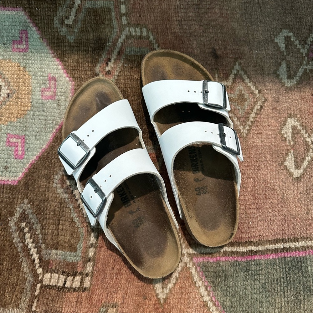 White Birkenstocks! 🩴☀️🏝️